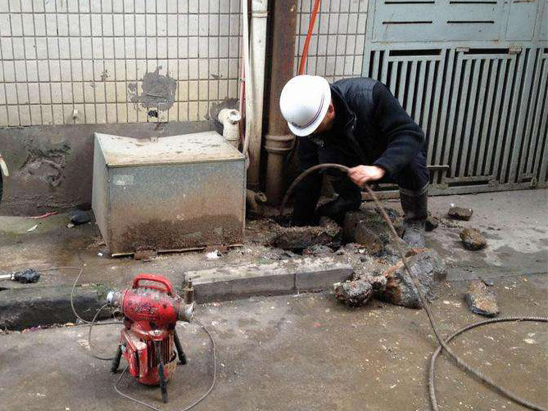 崂山疏通下水道-洗菜池疏通