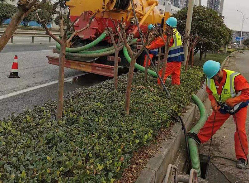 崂山市政管道清淤